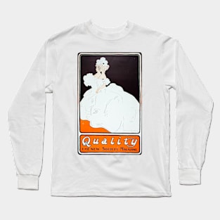 Quality, The New Society Magazine Long Sleeve T-Shirt